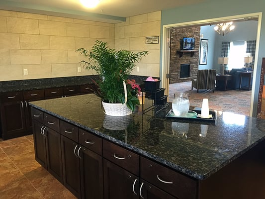 Crafted Countertops, Inc, Genoa City, WI, serves both residential and commercial clients.