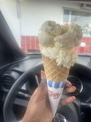 Vanilla Hard ice cream- 1 dip ($2.65)