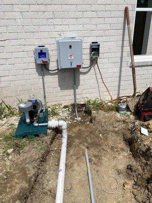 Control Panels Neatly Installed w/ Wires in Conduit