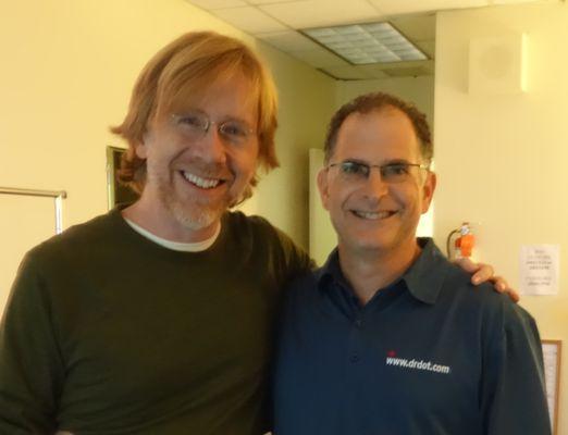 Backstage with Trey Anastasio of Phish