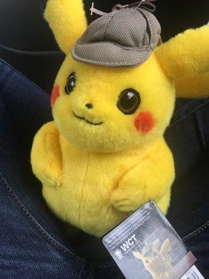 Detective pikachu plush