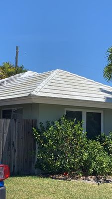 Tile re-roof