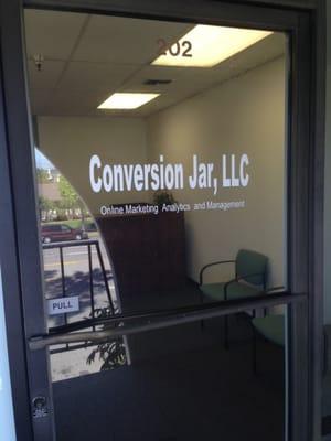 Conversion Jar Office Entrance