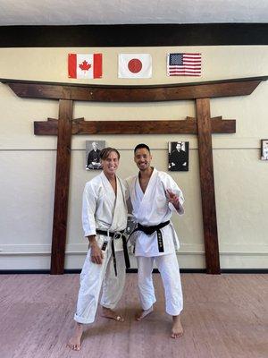 Sensei Jason Leung recently attended a karate seminar by the world renown Sensei Rick Hotton. May 2023