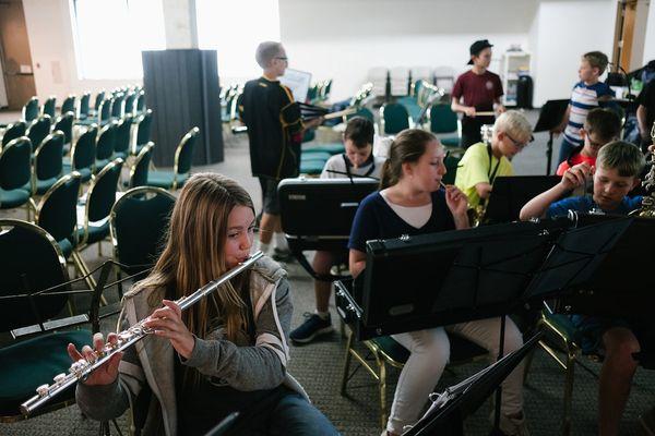 Middle School Band at Cornerstone Christian Academy