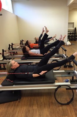 Reformer Pilates group classes and private lessons available.