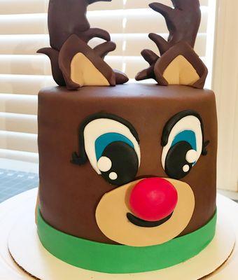 Reindeer cake