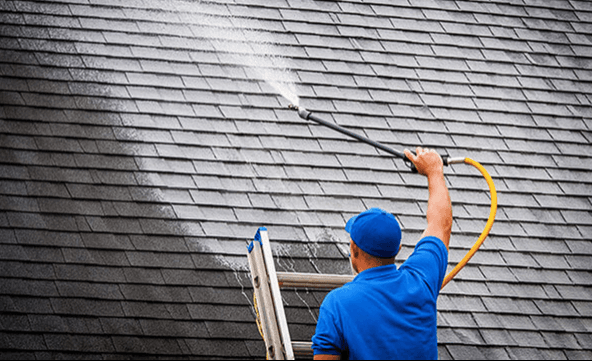 Roof Soft washing