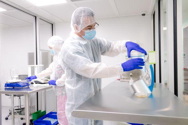 At Cure Stat Rx, we work  with the most advanced medical equipment in our ISO  class 7 cleanroom.