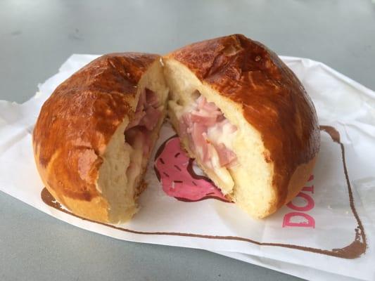 Ham and cheese kolache