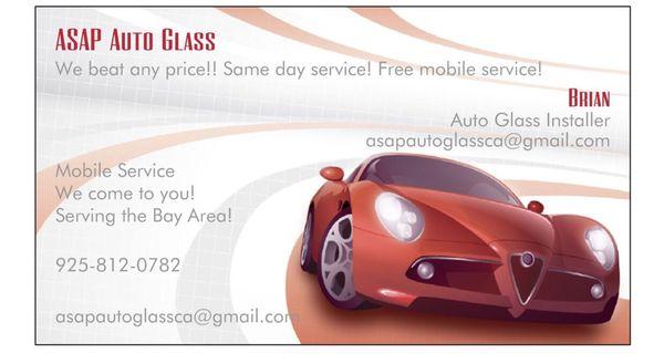 Mobile service!! Excellent service!! Reasonable prices!