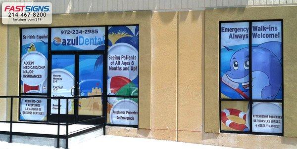 Window Graphics by FASTSIGNS Dallas