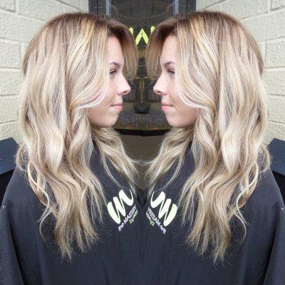 blonde balayage