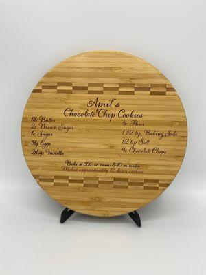 Personalized cutting board