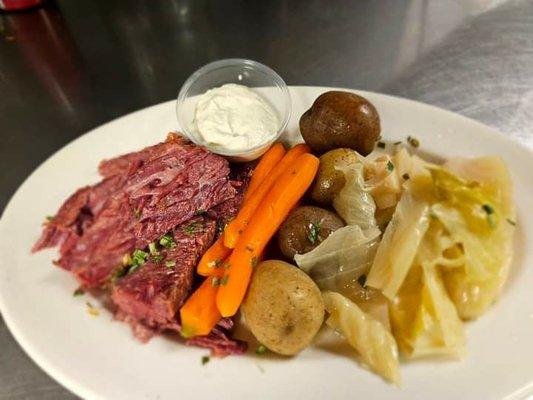 Corned beef and cabbage