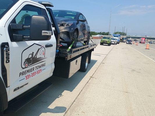 Highway accident job 
I-294