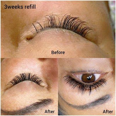 Eyelash extensions