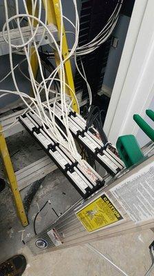 Network installation for buildings, offices and houses