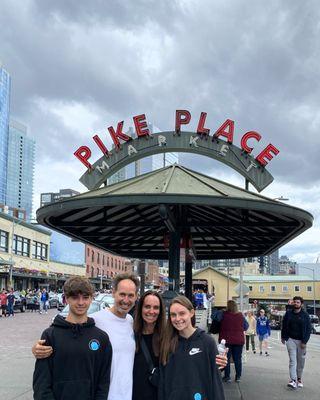 Family at Pike Place