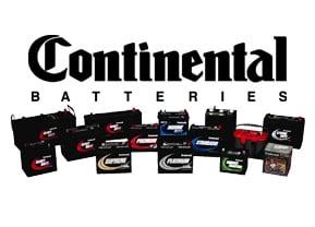 Our Full Line of Continental Batteries