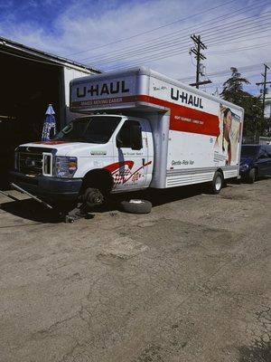 fleet management available. 
 teamed up with VPX BANG. & U-HAUL, ETC.