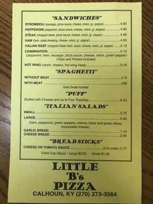 Little B's Pizza & Sandwiches