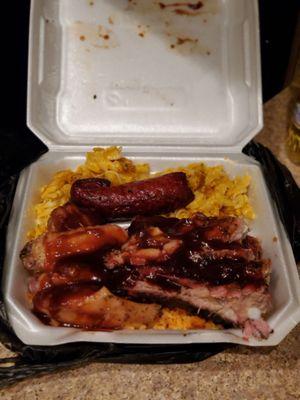 2 meat combo plate