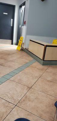 Entrance to waiting room