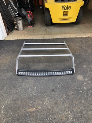 Light rack for mini truck