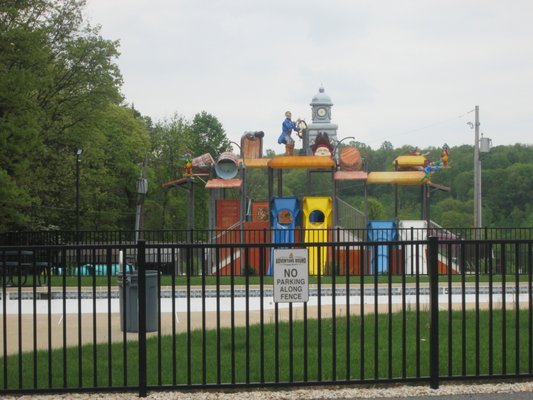 The water park was closed during our May stay but will be fun in the summer.