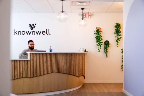 knownwell clinic reception