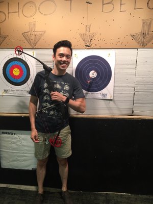 Archery for $12/hour total for two people