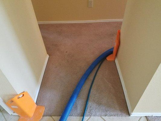 Corner guards used to protect the nicely painted walls in the homes.