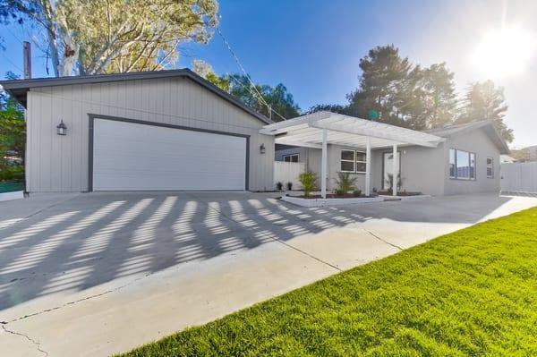 Our South Slope Drive property in Santee. Fully remodeled & now for sale! Contact our office for details.