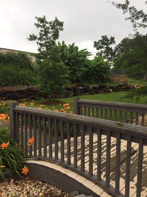 Continuation of the Brides entrance to our Pergola for an outdoor wedding.