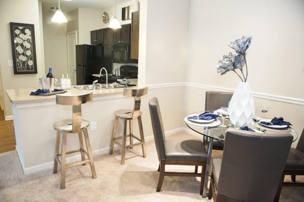 Open kitchens to dining rooms....great for gathering!