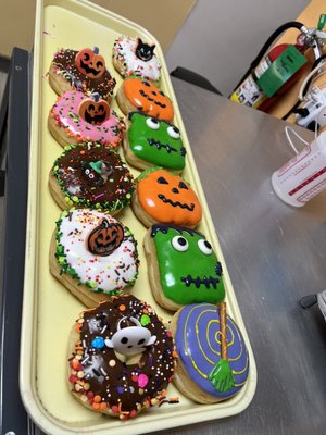 Halloween donut