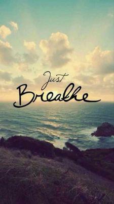 Stop. Take a minute to reconnect. Let me help you. Breathe.