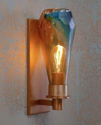 Cut Crystal Sconce