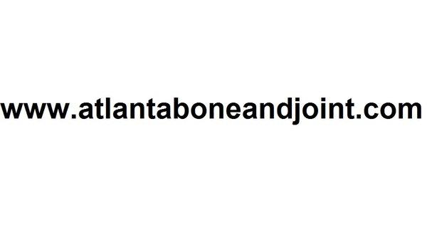 check us out on the web at www.atlantaboneandjoint.com