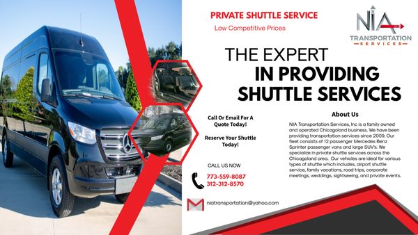 N I A Shuttle Services