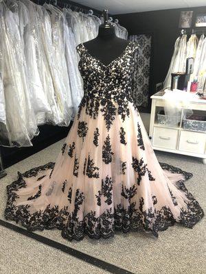 DaVinci gown 
Can be ordered in sizes 2-30