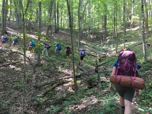 Backpacking Hoosier National Forest