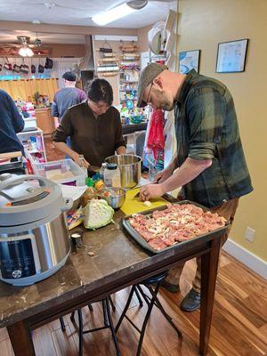 Crazy Cooking Dinner Challenge.