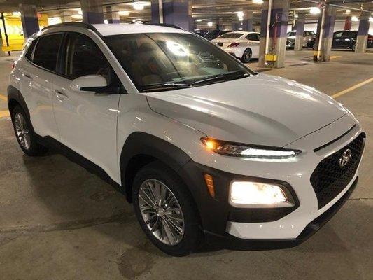 Congratulations Maria on your brand new 2019 Hyundai KONA SEL! We appreciate your business.