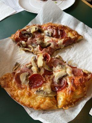 Pepperoni sausage & mushroom