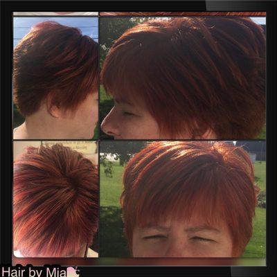 Cut and color By Mia ‍