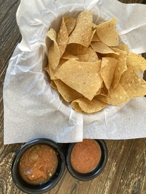 Chips and salsas