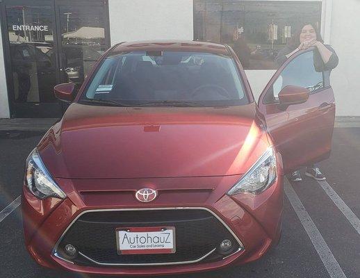 Congratulations Jennifer on your brand new Toyota 2019 Yaris!