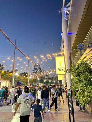 Concourse during a Galaxy match